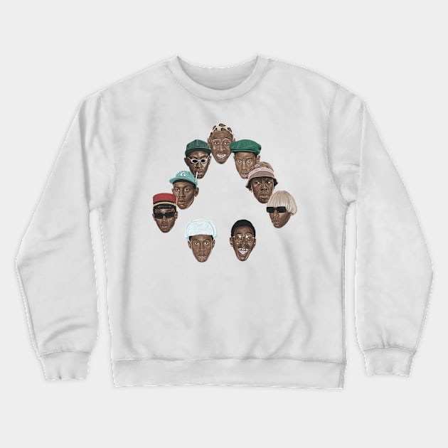 Tyler Through the Year Crewneck Sweatshirt by Tandit Store